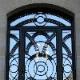 porte d'entr�e en fer forg� n�oclassique